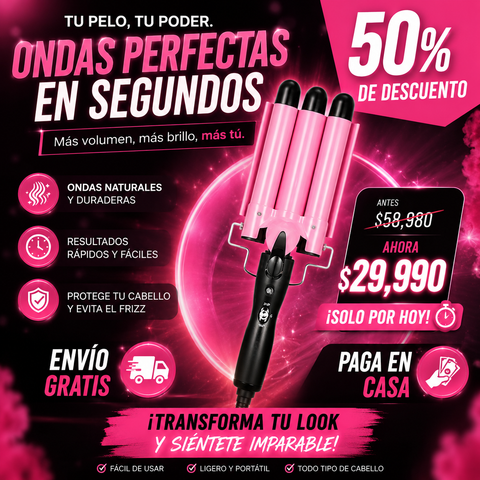 SilkCurl™ – Rizos suaves, duraderos y sin esfuerzo.