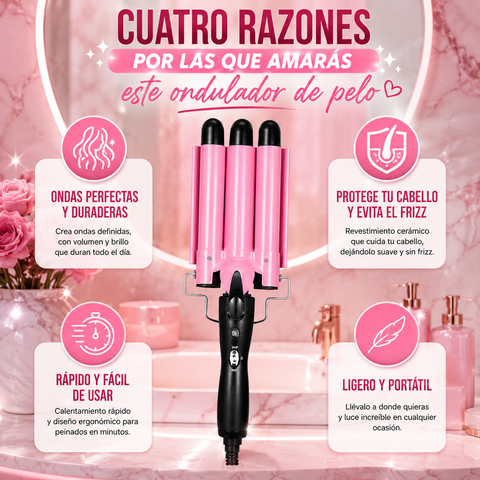 SilkCurl™ – Rizos suaves, duraderos y sin esfuerzo.