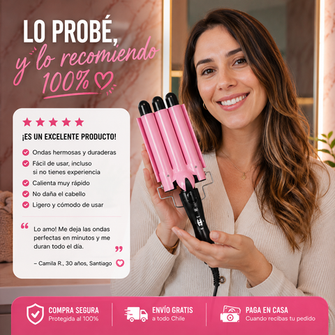 SilkCurl™ – Rizos suaves, duraderos y sin esfuerzo.