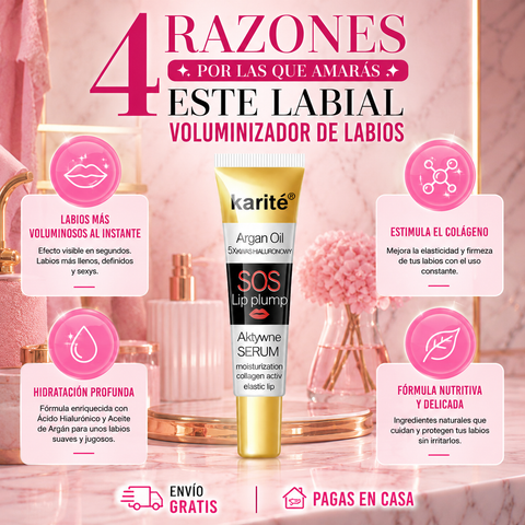 KissGlow™ – Labios con efecto voluminizador, hidratación intensa y brillo irresistible.