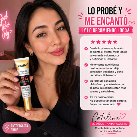 KissGlow™ – Labios con efecto voluminizador, hidratación intensa y brillo irresistible.